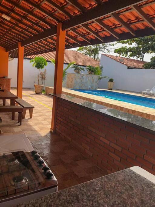 Villa Casa Com Piscina Itanhaem Cibratel II Exterior foto